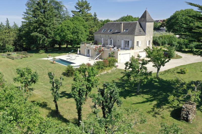 Domaine La Garenne Bed & Breakfast Reilhaguet Exterior photo