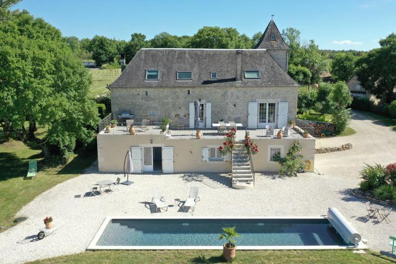 Domaine La Garenne Bed & Breakfast Reilhaguet Exterior photo