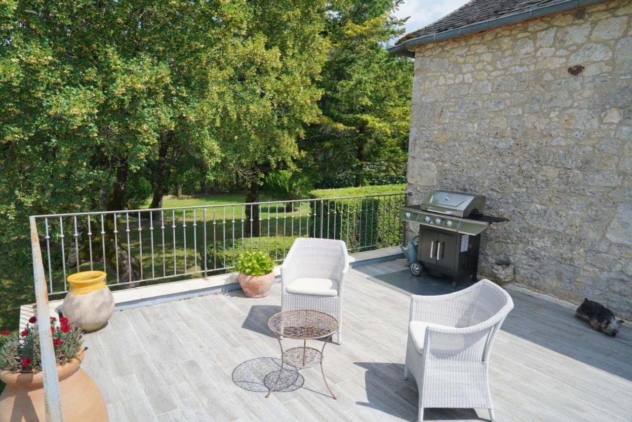Domaine La Garenne Bed & Breakfast Reilhaguet Exterior photo
